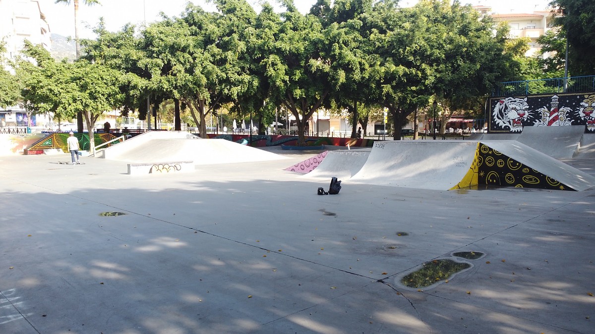 Monopatines skatepark